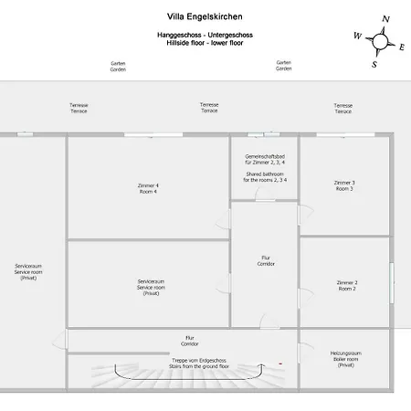 Habitación en casa particular Villa Engelskirchen *